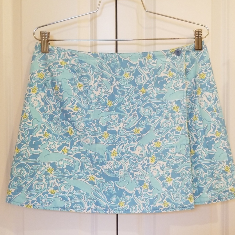 Lilly Pulitzer REVERSIBLE Skirt Sz 6
